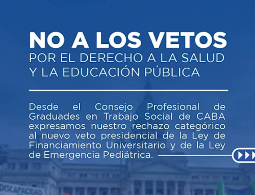 NO A LOS VETOS. Por el derecho a la Salud y Educación pública