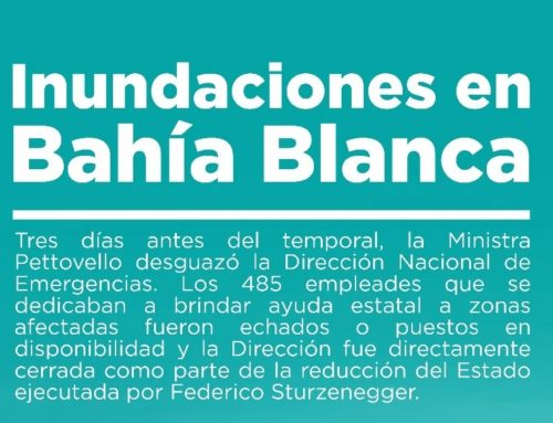 Inundaciones en Bahía Blanca