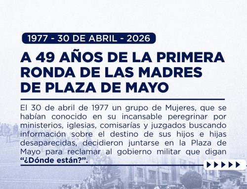A 49 años de la primera ronda de las Madres de Plaza de Mayo