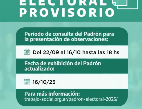 Padrón electoral – 2025