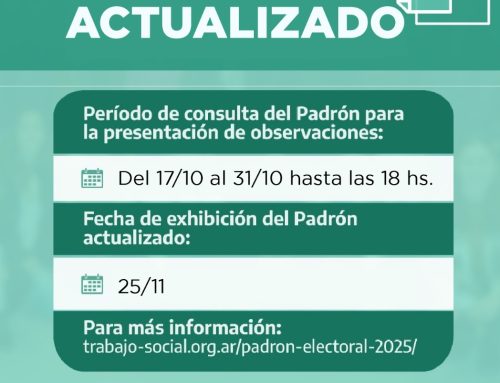 Padrón electoral – 2025