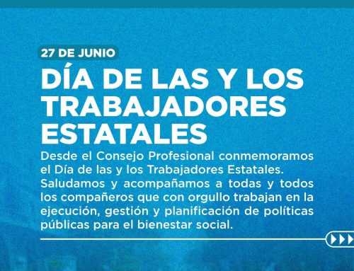 27 de junio – Día de las y los Trabajadores Estatales
