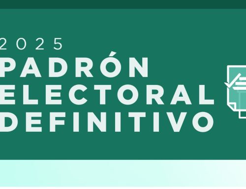 Padrón electoral – 2025
