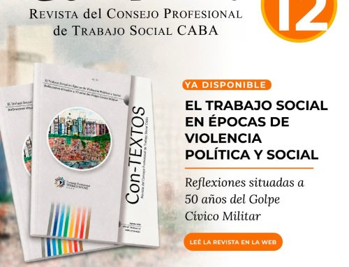 Con-Textos 12 – El Trabajo Social en Épocas de Violencia Política y Social. Reflexiones situadas a 50 años del Golpe Cívico Militar