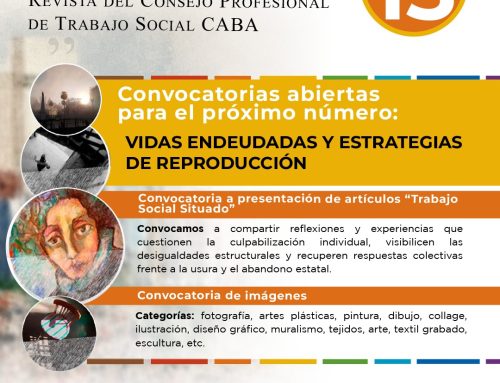 Convocatoria de presentación de artículos – Con-Textos N°13: Vidas endeudadas y estrategias de reproducción