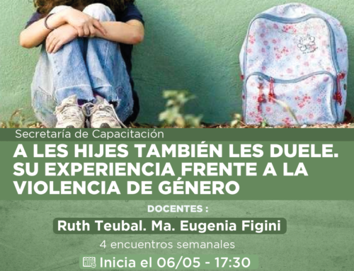 “A les hijes también les duele». Su experiencia frente a la violencia de género