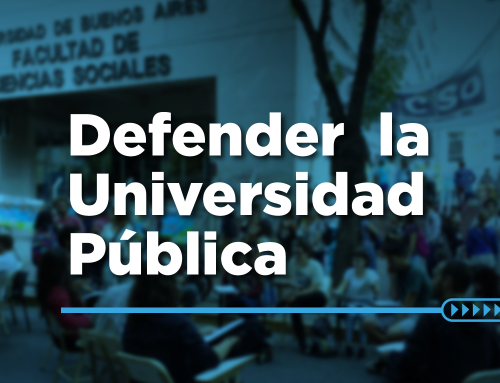 Defender la Universidad Pública