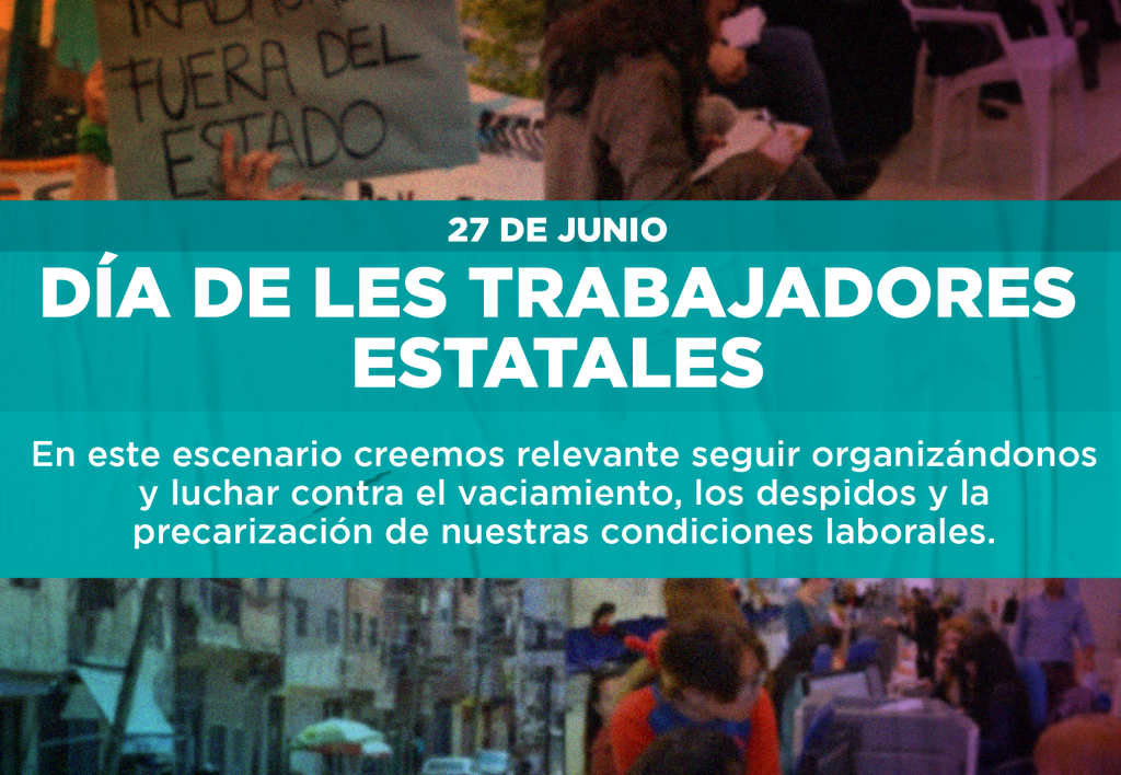 27 de junio - Día de les trabajadores estatales - Trabajo Social